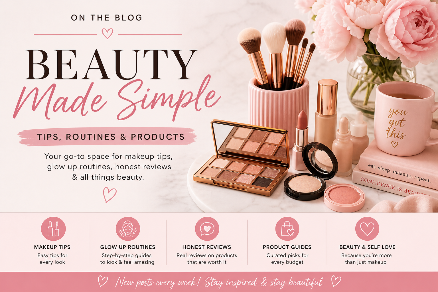 The Ultimate Glow up Makeup Routine (Step by Step guide for Flawless skin)