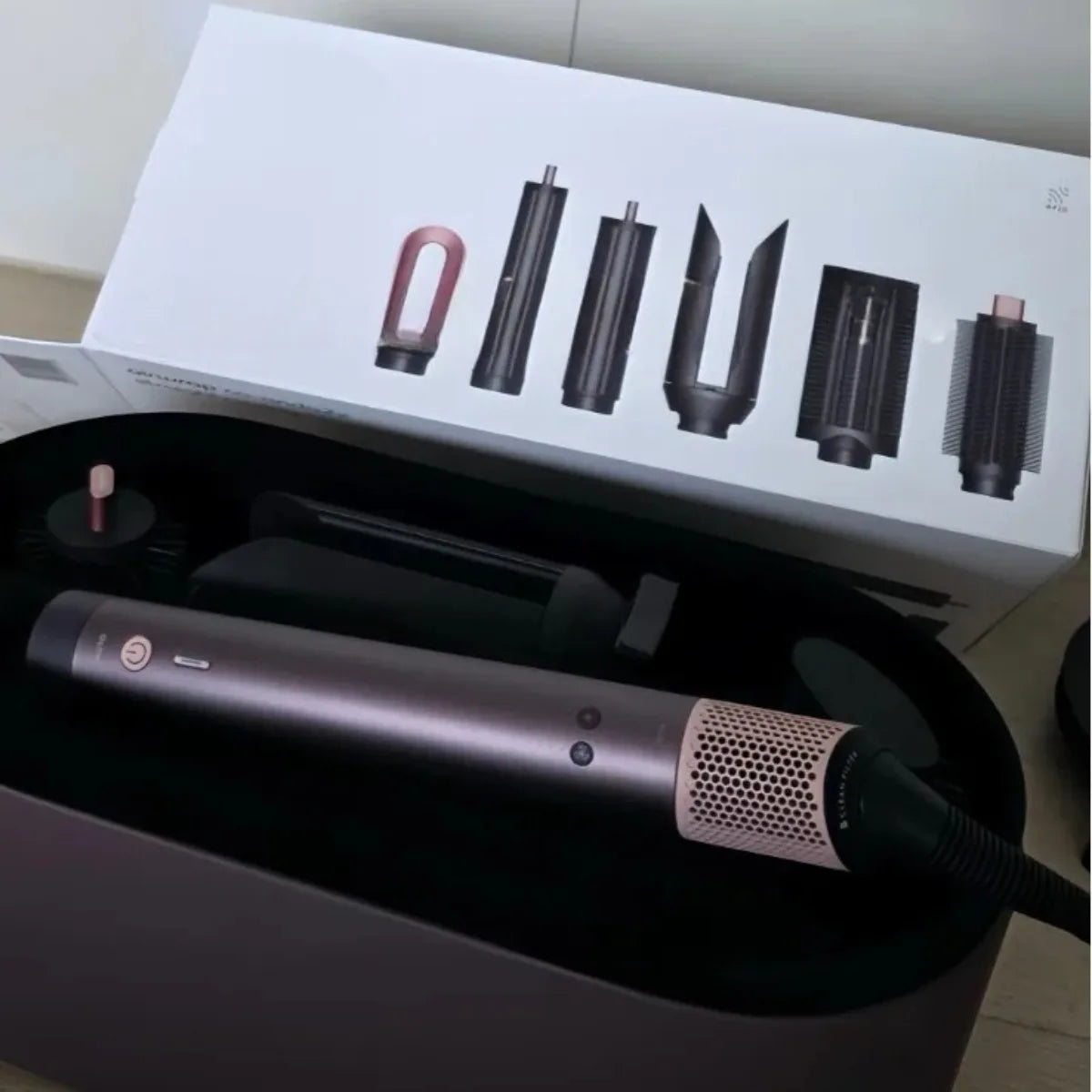 New ArivaL Complete Set of Accessories for HS09 New Hair Curler - Multi-Functional Styling Hair Dryer & Hair Straightener