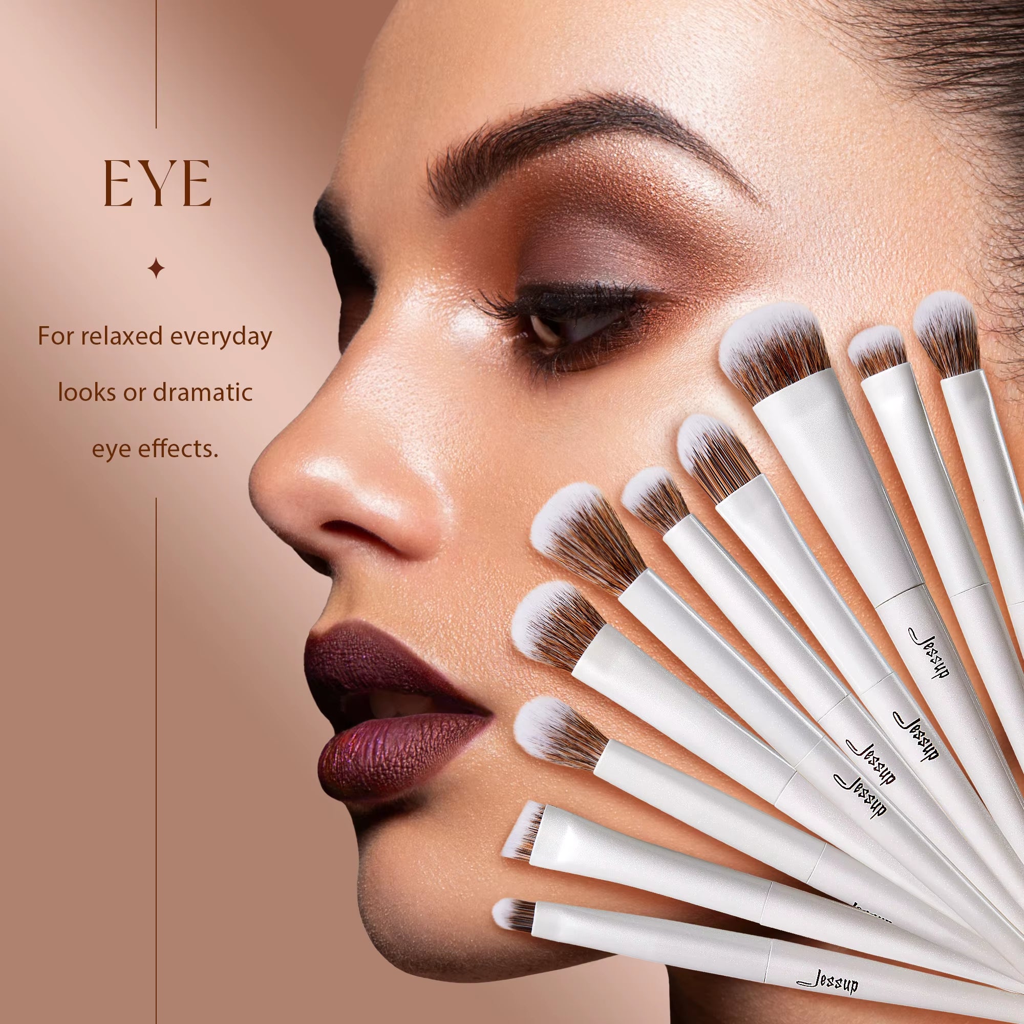 Makeup Brushes 4-14Pcs Make up Brush Set Highend Makeup Gift Set for Women with Sponge Makeup,Brush Cleaner,Towel T333
