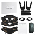 7 Colors LED Face Mask Neck Set Electric Silicone Facial Photon Therapy Flexible Skin Repair Oil Control Anti Acne Brighten