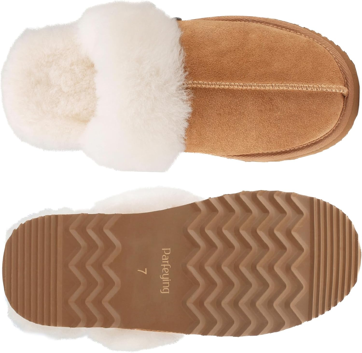 Cozy Shearling Comfort Mule Slippers