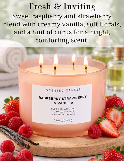 Berry Vanilla Comfort Home Candle