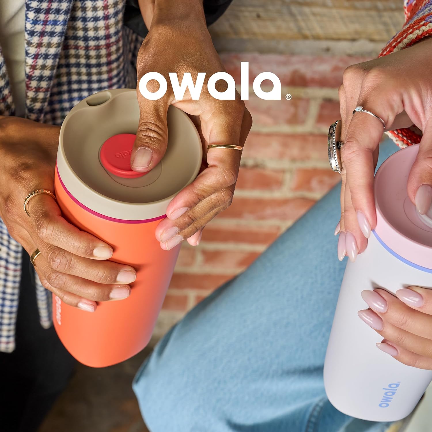 SmoothSip Vanilla Bean Travel Tumbler