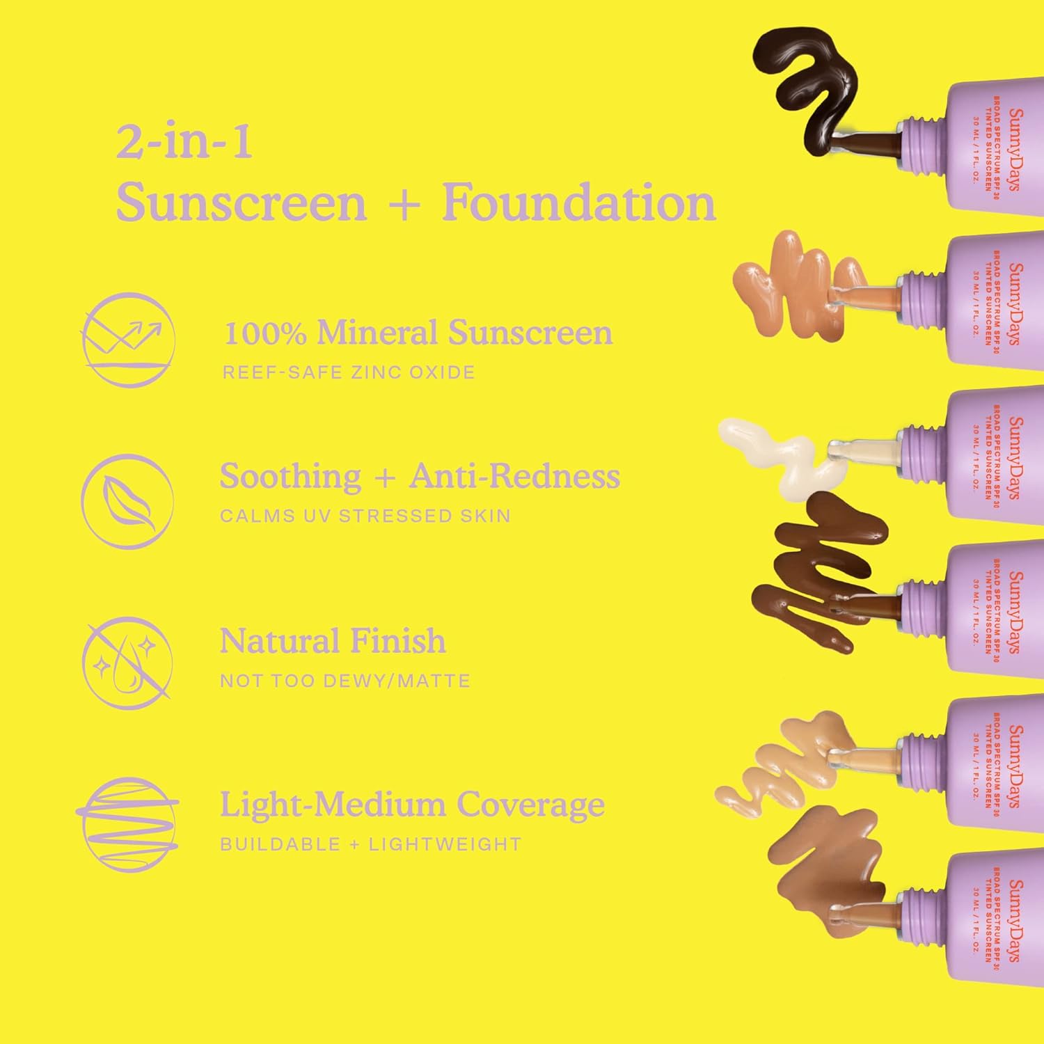 SunnyDays Tinted Mineral SPF Moisturizer