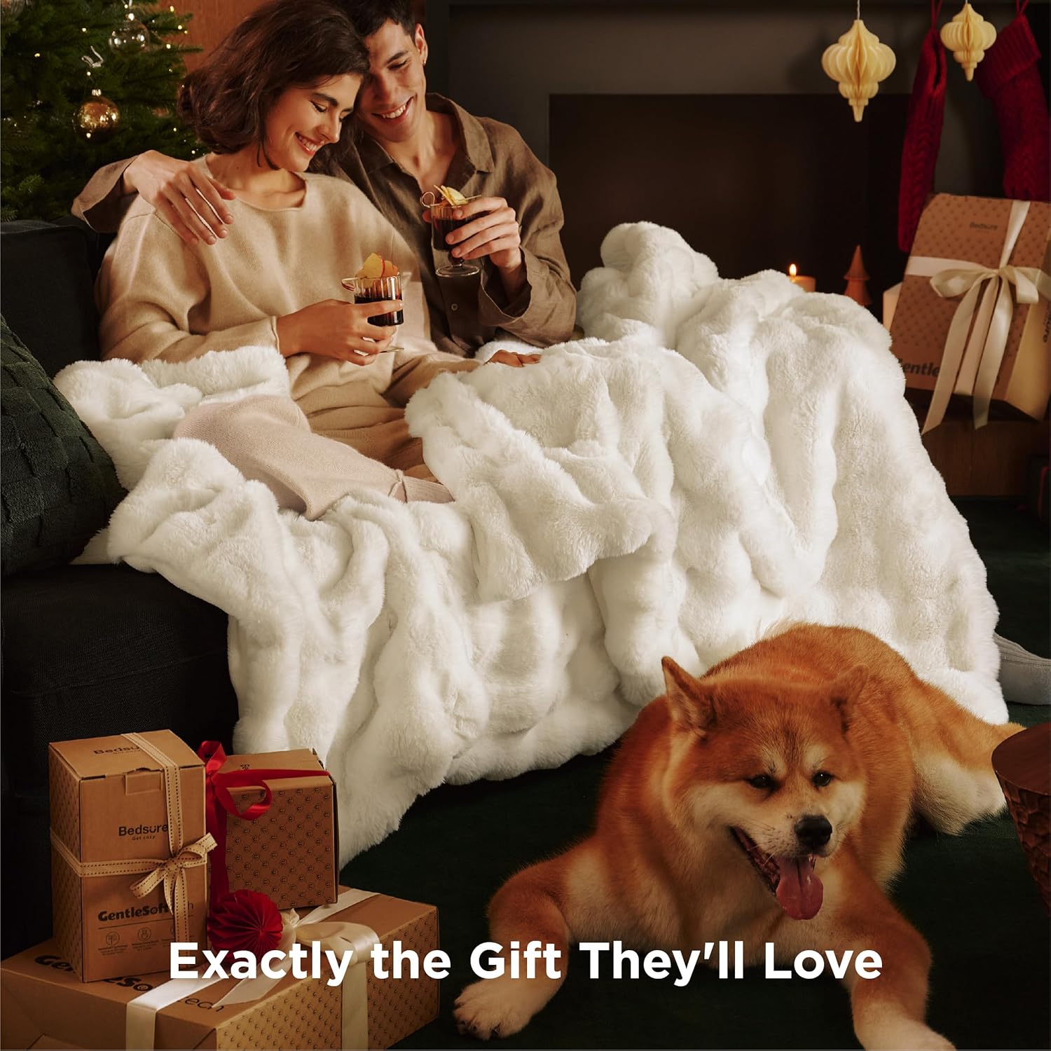 CloudSoft Faux Fur Throw
