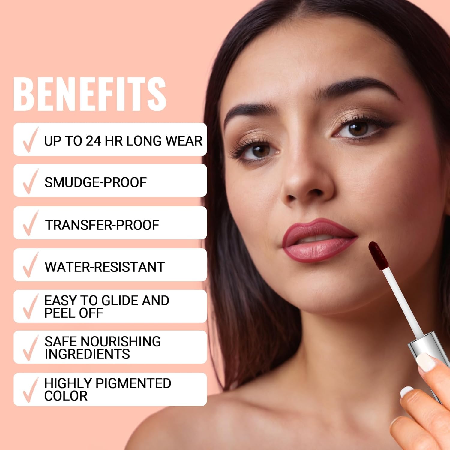 Longwear Peel Off Lip Stain