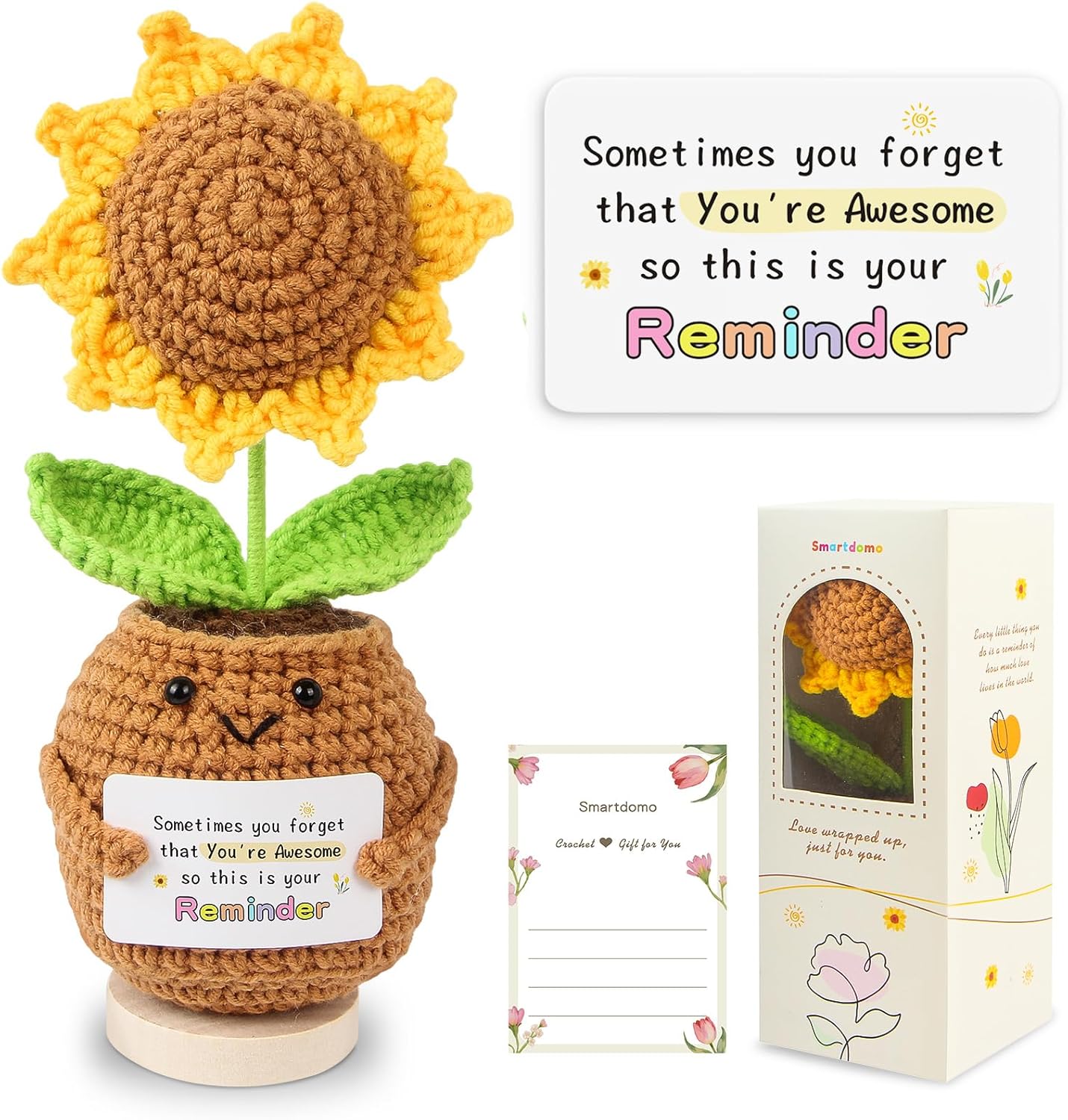 Sunny Crochet Positivity Keepsake Bloom